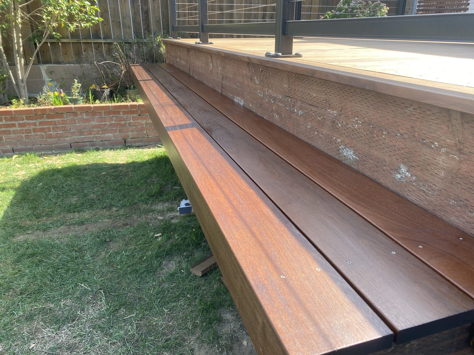 Ipe Brazilian Hardwood Deck detail