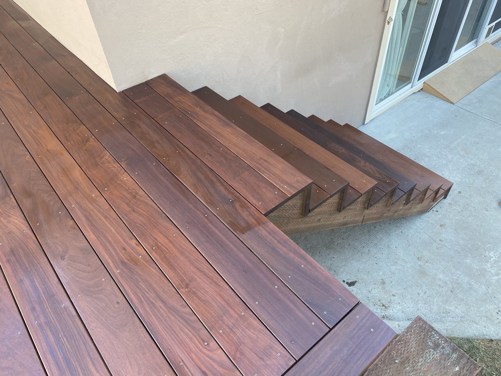 Ipe Brazilian Hardwood Deck detail