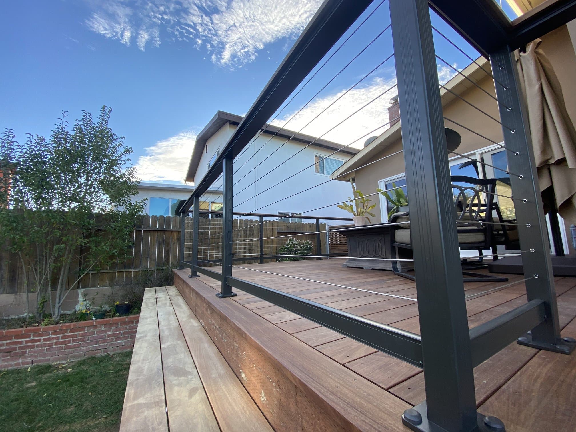 Ipe Brazilian Hardwood Deck detail